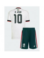 Meksiko Alexis Vega #10 Vieraspaita Lasten MM-kisat 2026 Lyhythihainen (+ shortsit)